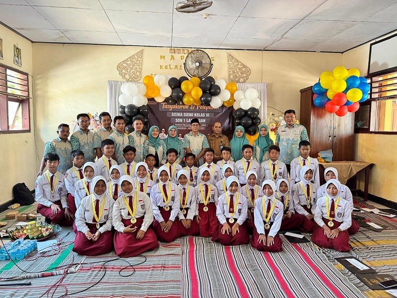 Tasyakuran dan Pelepasan Siswa Kelas 6